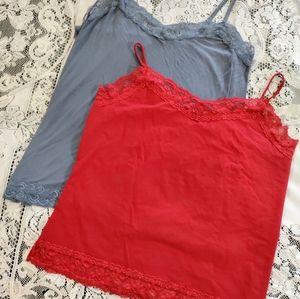 2 Camisoles/Tanks